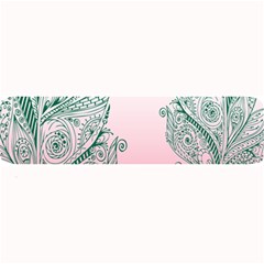 Toggle The Widget Bar Leaf Green Pink Large Bar Mats by Mariart