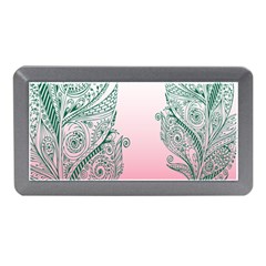 Toggle The Widget Bar Leaf Green Pink Memory Card Reader (mini)