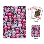 Cute Doodle Wallpaper Cute Kawaii Doodle Cats Playing Card Back