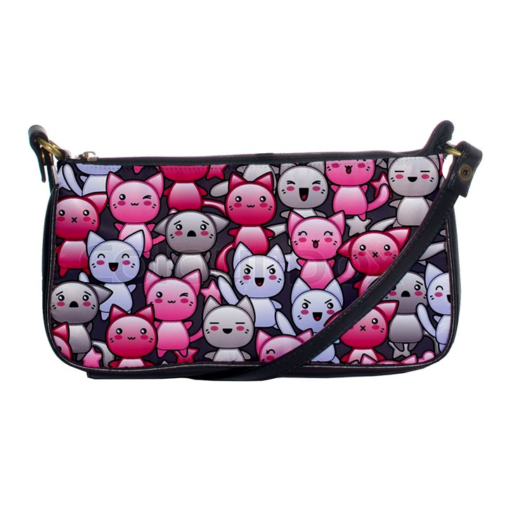 Cute Doodle Wallpaper Cute Kawaii Doodle Cats Shoulder Clutch Bags