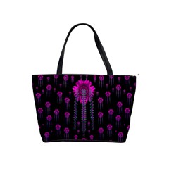 Wonderful Jungle Flowers In The Dark Shoulder Handbags