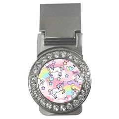 Unicorn Rainbow Money Clips (cz)  by Nexatart