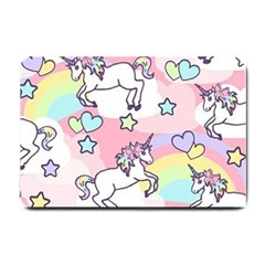 Unicorn Rainbow Small Doormat  by Nexatart