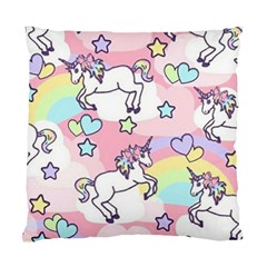 Unicorn Rainbow Standard Cushion Case (two Sides) by Nexatart