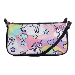 Unicorn Rainbow Shoulder Clutch Bags by Nexatart