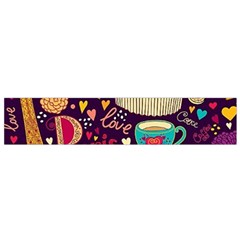 Cute Colorful Doodles Colorful Cute Doodle Paris Flano Scarf (small) by Nexatart