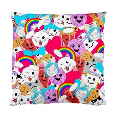 Cute Cartoon Pattern Standard Cushion Case (one Side) by Nexatart