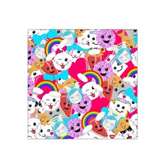 Cute Cartoon Pattern Satin Bandana Scarf by Nexatart