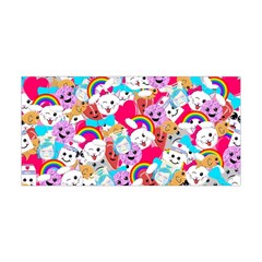 Cute Cartoon Pattern Yoga Headband by Nexatart