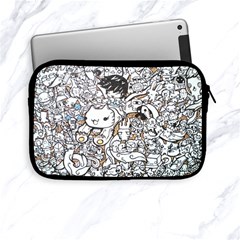 Cute Doodles Apple Ipad Mini Zipper Cases by Nexatart