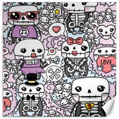 Kawaii Graffiti And Cute Doodles Canvas 12  X 12   by Nexatart