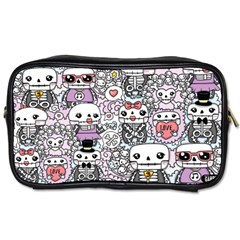 Kawaii Graffiti And Cute Doodles Toiletries Bags by Nexatart