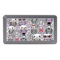 Kawaii Graffiti And Cute Doodles Memory Card Reader (mini) by Nexatart