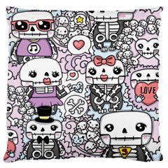 Kawaii Graffiti And Cute Doodles Standard Flano Cushion Case (one Side) by Nexatart