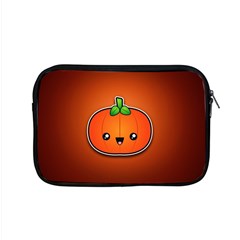 Simple Orange Pumpkin Cute Halloween Apple Macbook Pro 15  Zipper Case by Nexatart