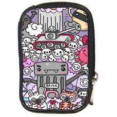 0 Sad War Kawaii Doodle Compact Camera Cases by Nexatart