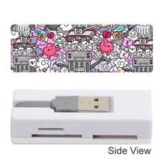 0 Sad War Kawaii Doodle Memory Card Reader (stick)  by Nexatart