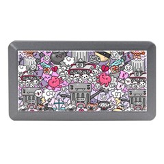 0 Sad War Kawaii Doodle Memory Card Reader (mini) by Nexatart