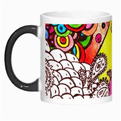 Beautiful Colorful Doodle Morph Mugs by Nexatart