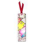 Beautiful Colorful Doodle Small Book Marks Front