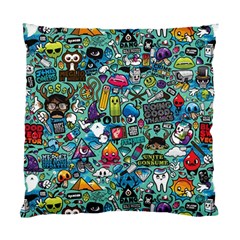 Colorful Drawings Pattern Standard Cushion Case (one Side) by Nexatart