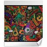 Monsters Colorful Doodle Canvas 8  x 10  8.15 x9.66  Canvas - 1