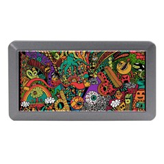 Monsters Colorful Doodle Memory Card Reader (mini) by Nexatart