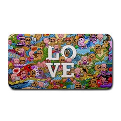 Doodle Art Love Doodles Medium Bar Mats by Nexatart