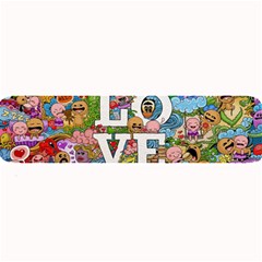 Doodle Art Love Doodles Large Bar Mats by Nexatart