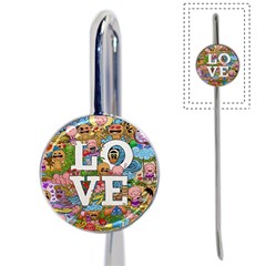 Doodle Art Love Doodles Book Mark by Nexatart