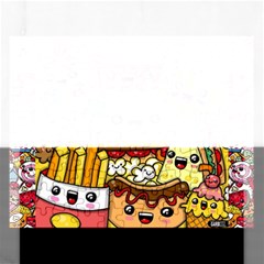 Cute Food Wallpaper Picture Rectangular Jigsaw Puzzl by Nexatart