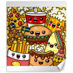 Cute Food Wallpaper Picture Canvas 20  X 24   by Nexatart