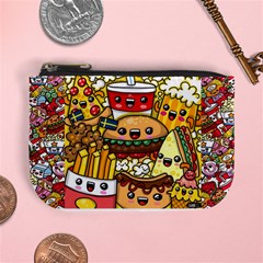 Cute Food Wallpaper Picture Mini Coin Purses by Nexatart