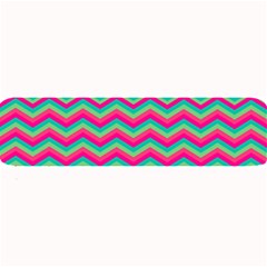 Retro Pattern Zig Zag Large Bar Mats by Nexatart