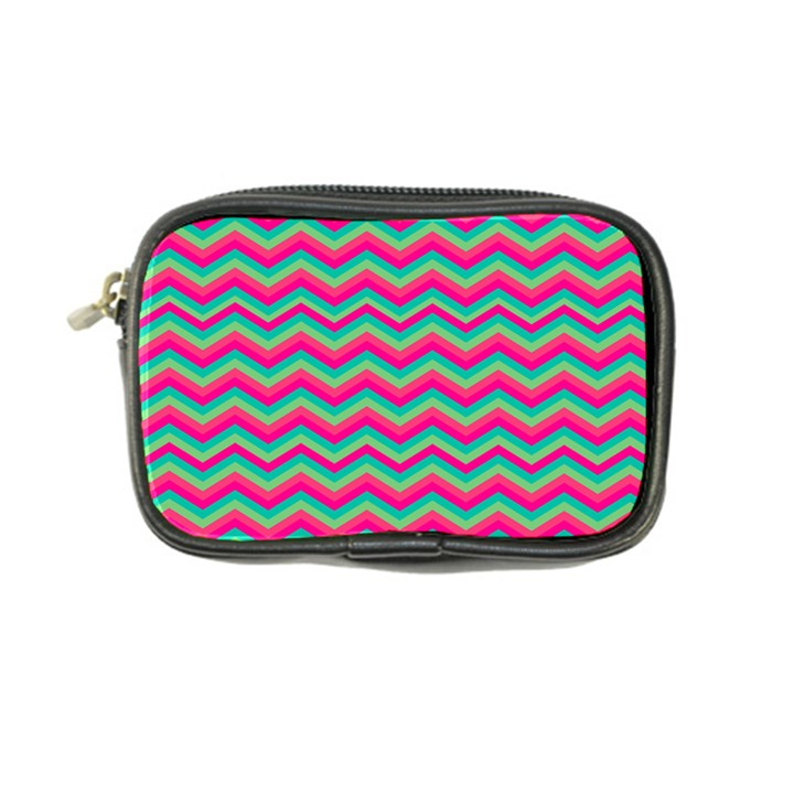 Retro Pattern Zig Zag Coin Purse