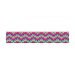 Retro Pattern Zig Zag Flano Scarf (mini) by Nexatart