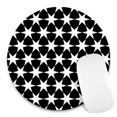 Star Egypt Pattern Round Mousepads by Nexatart