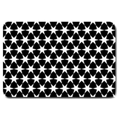 Star Egypt Pattern Large Doormat  by Nexatart