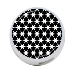 Star Egypt Pattern 4-port Usb Hub (one Side) by Nexatart