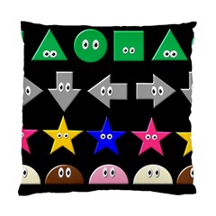 Cute Symbol Standard Cushion Case (one Side) by Nexatart