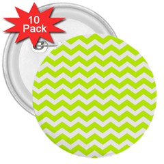 Chevron Background Patterns 3  Buttons (10 Pack)  by Nexatart