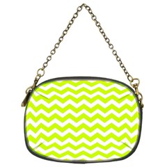 Chevron Background Patterns Chain Purses (two Sides)  by Nexatart