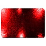 Box Lights Red Plaid Large Doormat  30 x20  Door Mat