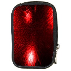 Box Lights Red Plaid Compact Camera Cases