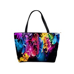 Abstract Patterns Lines Colors Flowers Floral Butterfly Shoulder Handbags