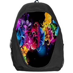 Abstract Patterns Lines Colors Flowers Floral Butterfly Backpack Bag by Mariart