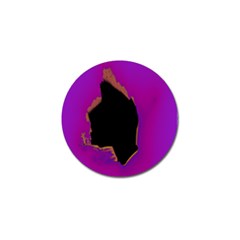 Buffalo Fractal Black Purple Space Golf Ball Marker (10 Pack) by Mariart