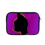 Buffalo Fractal Black Purple Space Apple MacBook Pro 15  Zipper Case Front