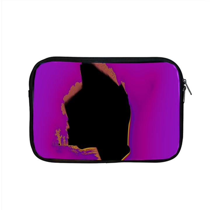 Buffalo Fractal Black Purple Space Apple MacBook Pro 15  Zipper Case