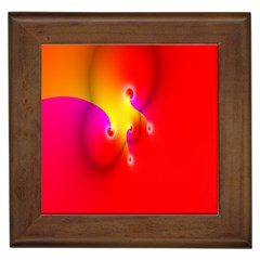 Complex Orange Red Pink Hole Yellow Framed Tiles by Mariart